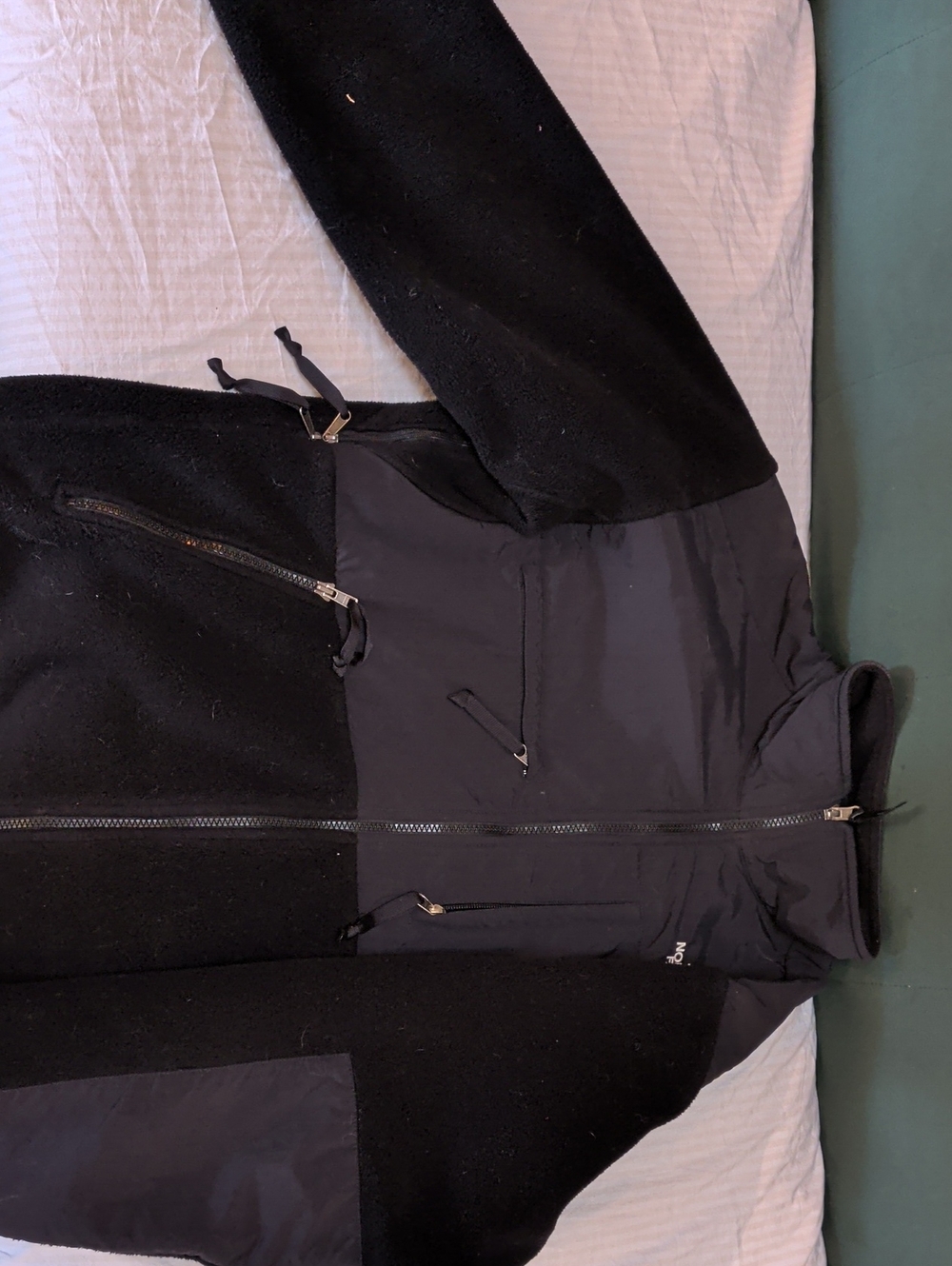 The North Face Black Hybrid Fleece Performance Jacket